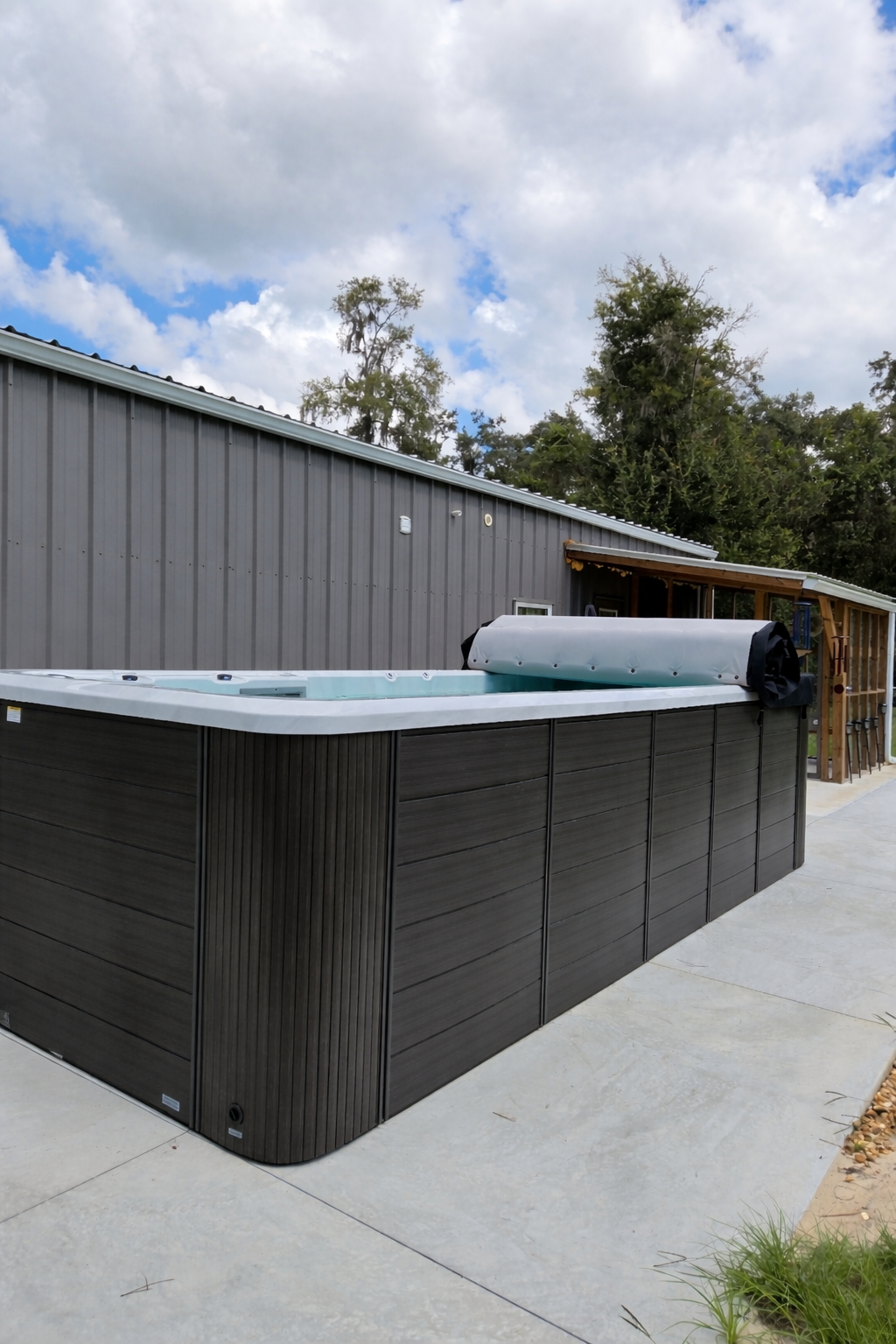 Swim Spa RollAway Cover Fit Cal Spas F1325