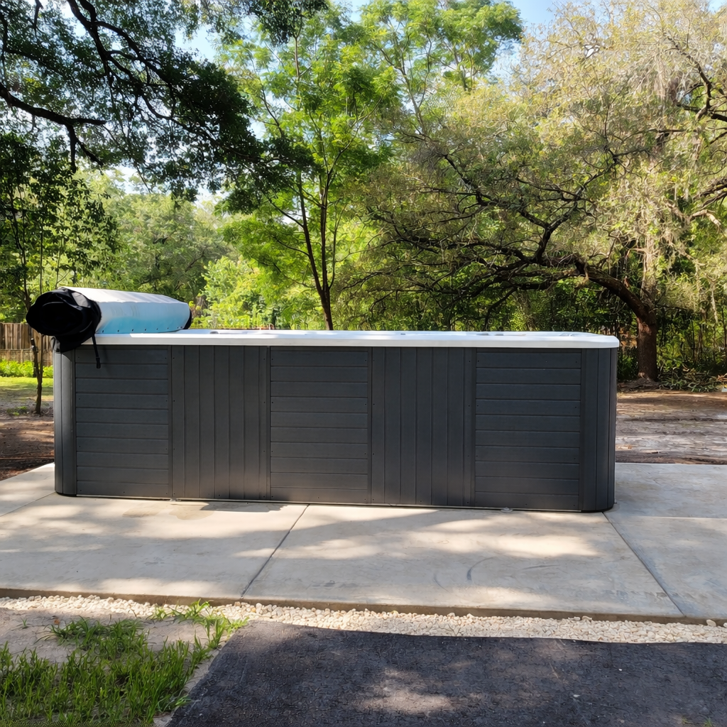 Swim Spa RollAway Cover Fit Endless Pool X2000